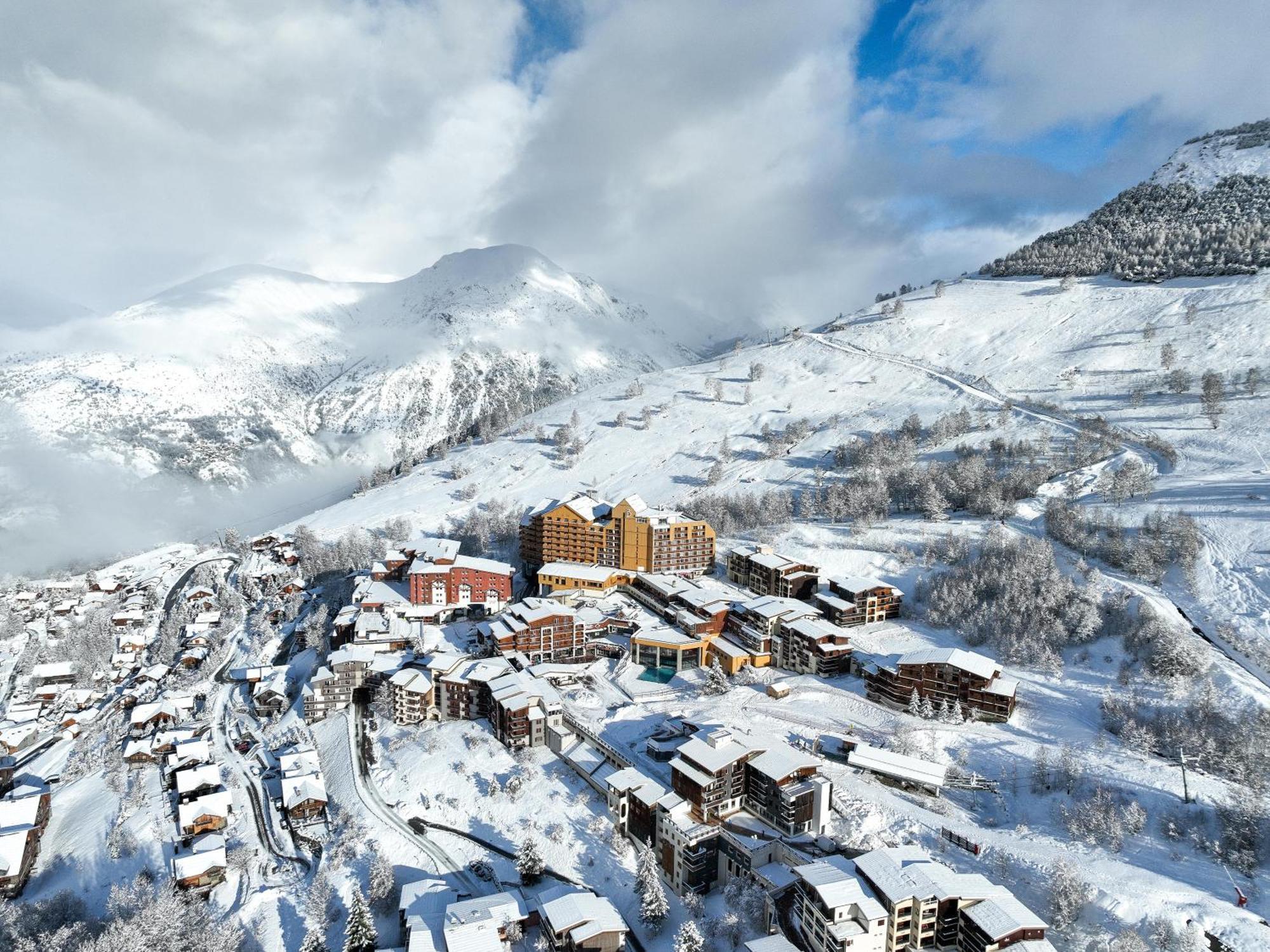 Belambra Clubs Les 2 Alpes Les Cretes Hotel Les Deux Alpes Buitenkant foto