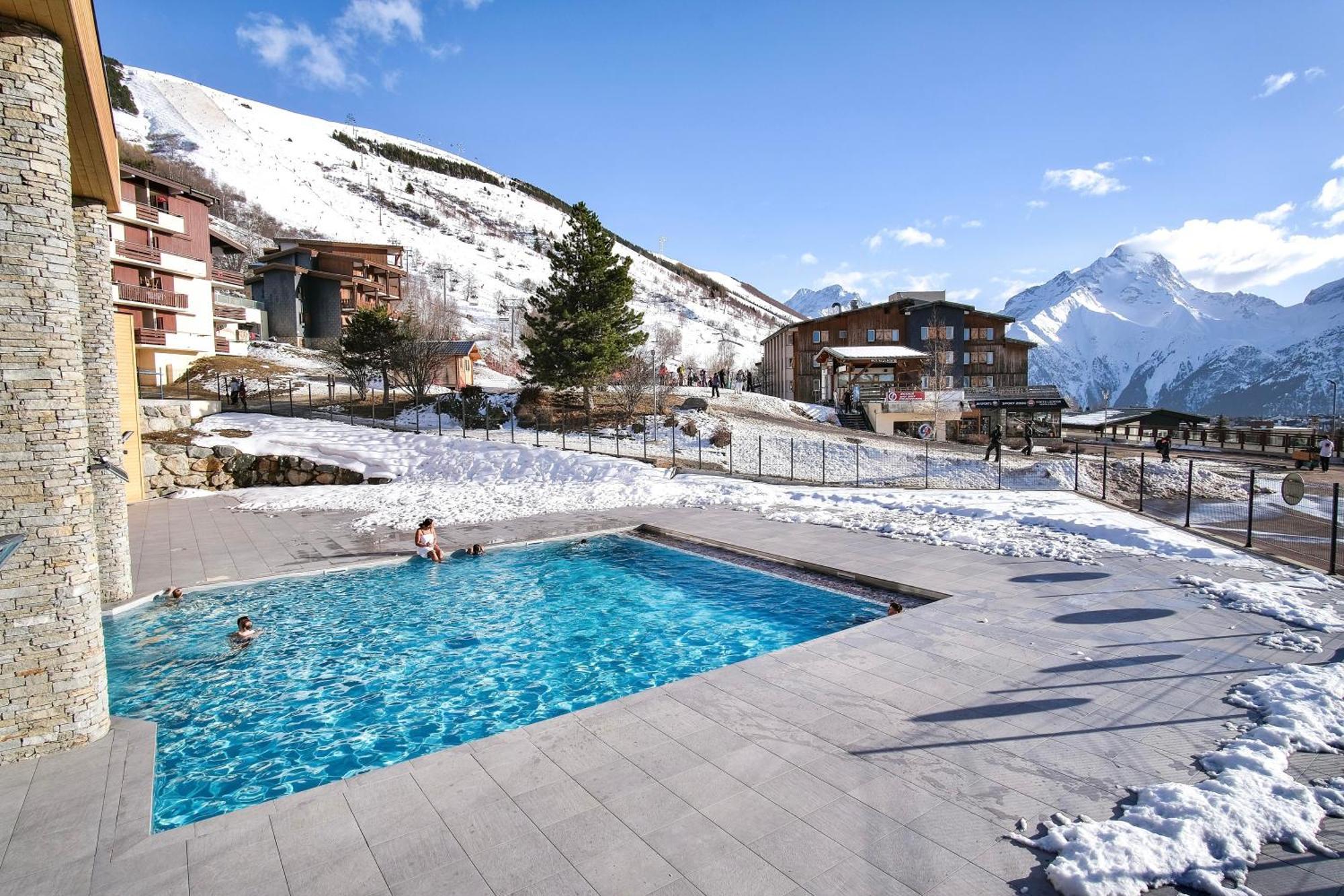 Belambra Clubs Les 2 Alpes Les Cretes Hotel Les Deux Alpes Buitenkant foto