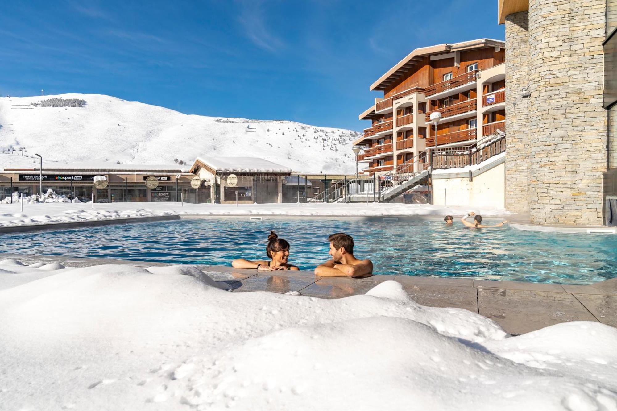 Belambra Clubs Les 2 Alpes Les Cretes Hotel Les Deux Alpes Buitenkant foto